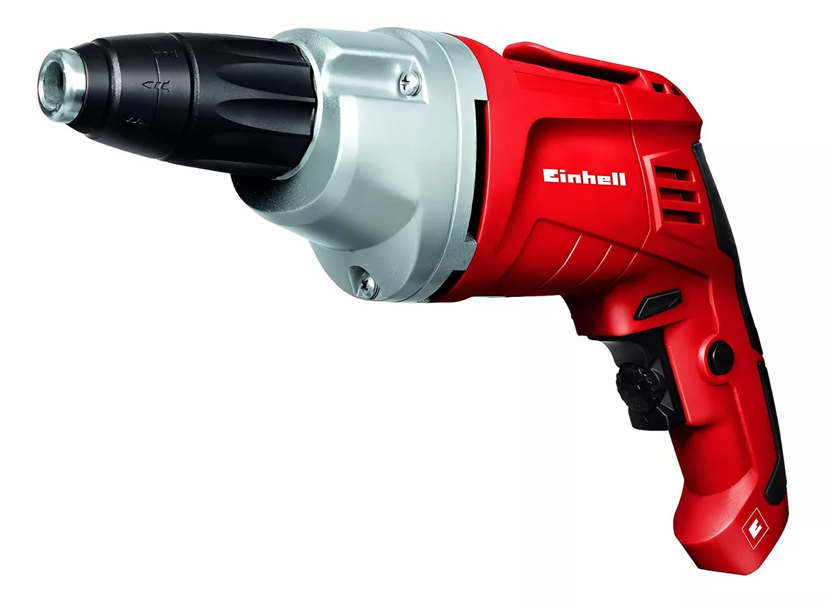 ATORNILLADOR PANELERO DRYWALL EINHELL TH-DY 500 E COLOR ROJO 220V - 1