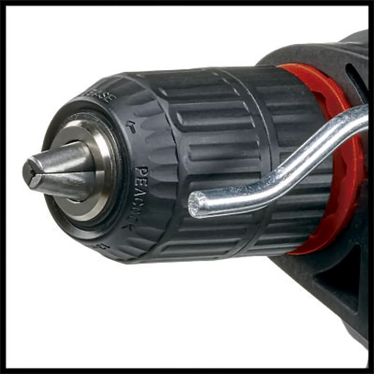 TALADRO PERCUTOR TC-ID EINHELL-MIMBRAL COLOR ROJO - 2