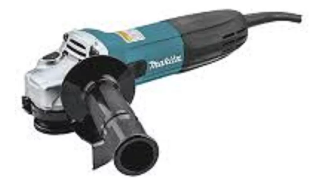 MINIESMERIL ANGULAR MAKITA GA4530 TURQUESA 720 W 220 V + ACCESORIO - 5