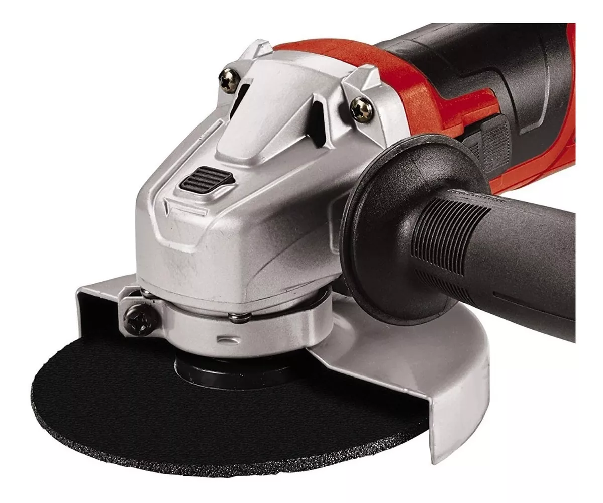 ESMERIL ANGULAR 4 1/2 EINHELL 750W TE-AG 115/750 DP COLOR ROJO FRECUENCIA 50 HZ - 2