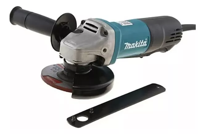 ESMERIL ANGULAR ELÉCTRICO 115MM 840W MAKITA 9557HPYG - 2