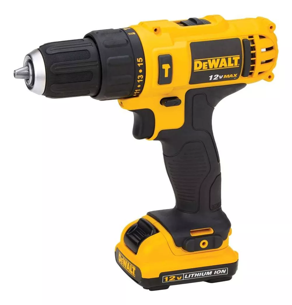 TALADRO PERCUTOR INALÁMBRICO DE 10MM 12V DEWALT DCD716D2-B2 - 2
