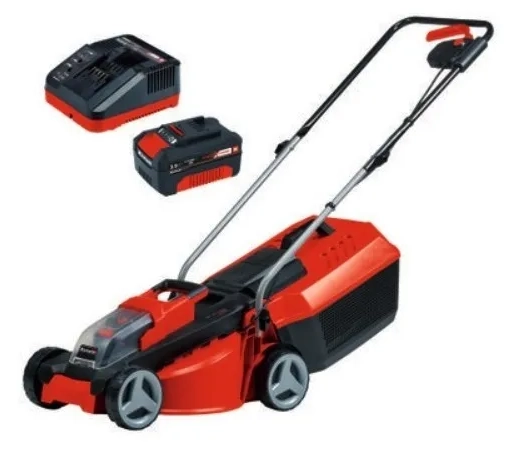 CORTADORA CÉSPED EINHELL GE-CM 18/33 LI ROJO NEGRO VOLTAJE 18V - 3