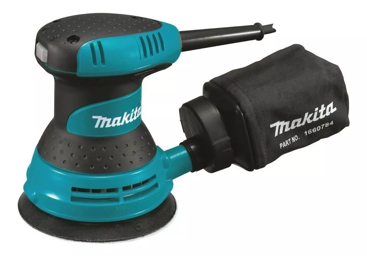 LIJADORA EXCENTRICA MAKITA BO5030 123MM 300W COLOR AZUL - 1