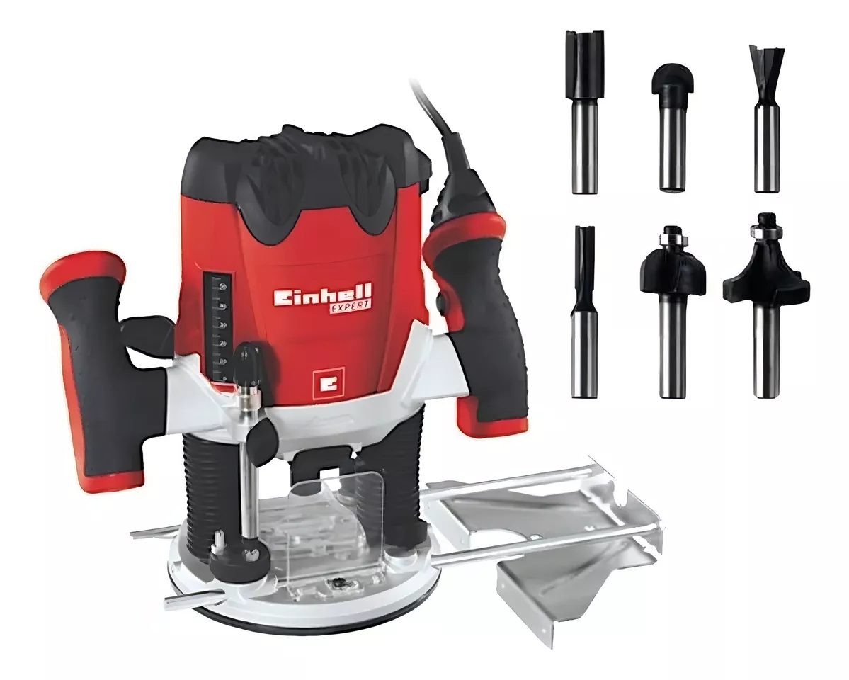 FRESADORA EINHELL TE-RO 55 KIT + KIT DE FRESAS - 2