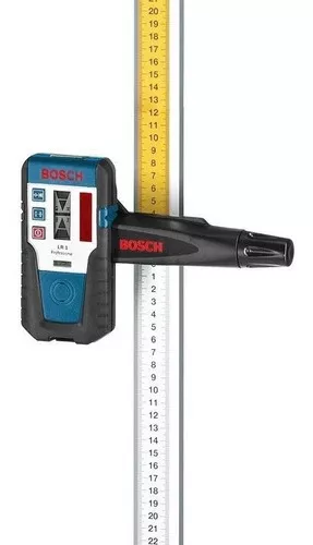 RECEPTOR LÁSER BOSCH LR1 ALCANCE 0-200MT P/NIVEL ROTATIVO - 2