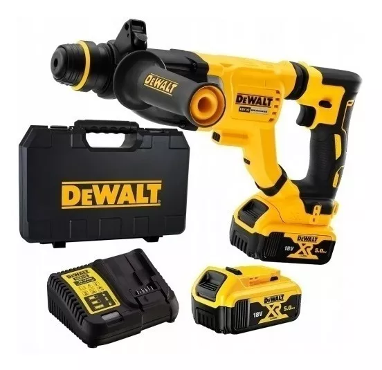 ROTOMARTILLO ELECTRONEUMÁTICO DEWALT DCH263P2 INALÁMBRICO AMARILLO Y NEGRO 110V - 2