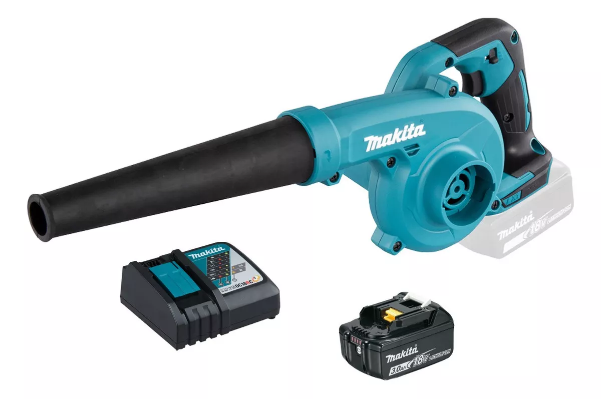 SOPLADOR MAKITA INALAMBRICO 18V C/ BATERIA Y CARG DUB185RF - 1