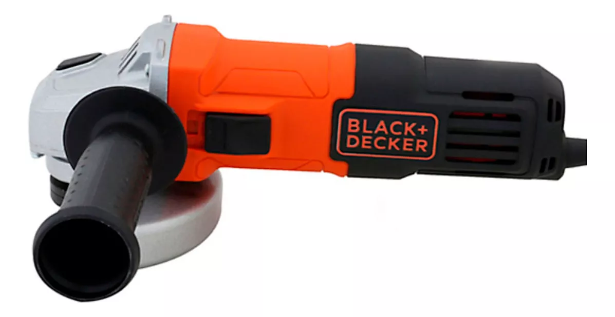 ESMERIL ANGULAR 650W + GUANTES BLACK+DECKER G650GL-B2C COLOR NARANJA - 5