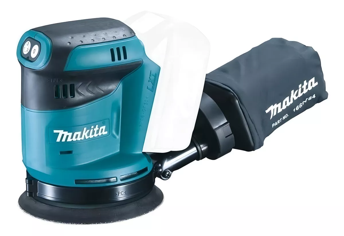 LIJADORA ROTORBITAL 125MM 5'' 18V MAKITA DBO180Z SIN BATERIAS - 1