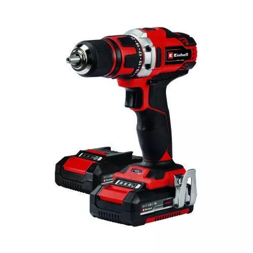 TALADRO INALAMBRICO EINHELL #TE-CD18/40 KIT CON 2 BATERIAS - 1