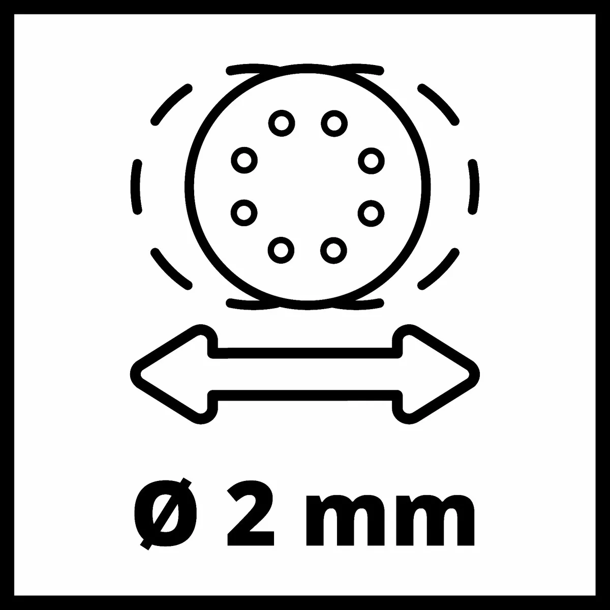 LIJADORA ROTORBITAL INALÁMBRICA EINHELL TE-RS 18 LI SOLO - 3