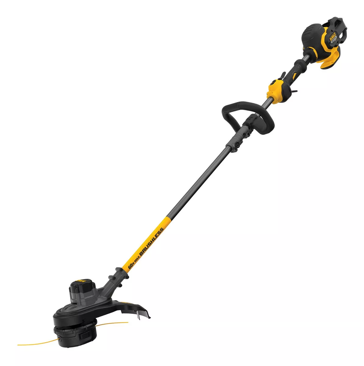 ORILLADORA DEWALT 60V SIN CARBONES Y SIN BATERÍA DCST970B AMARILLO - 1