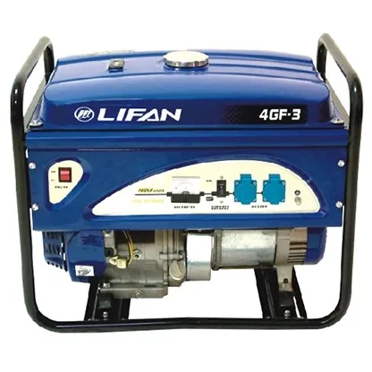 GENERADOR BENCINERO LIFAN 4.0KW 220V P/MANUAL (4GF-3) - 1