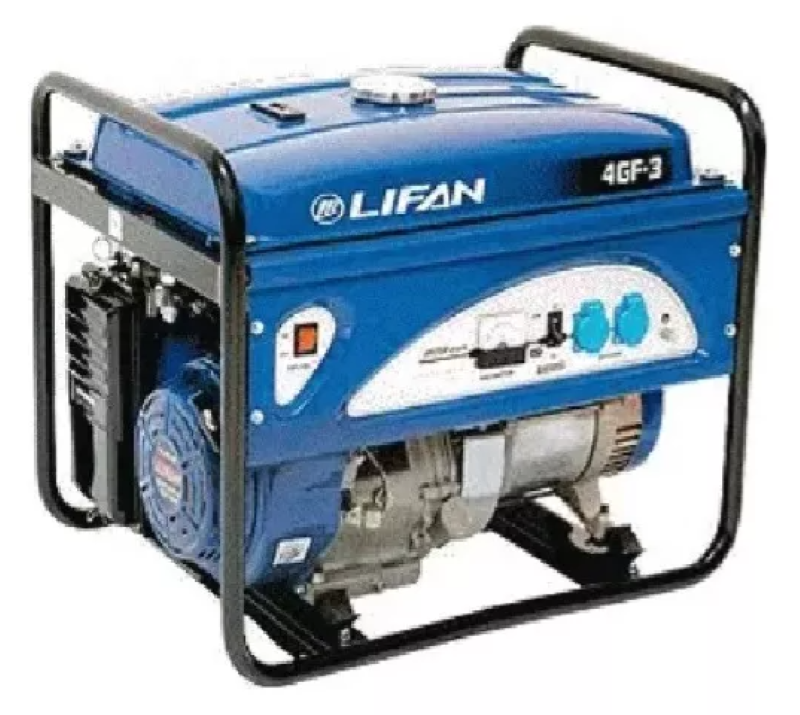 GENERADOR BENCINERO LIFAN 4.0KW 220V P/MANUAL (4GF-3) - 2