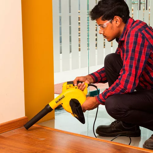 SOPLADOR ASPIRADORA DEWALT 800W DWB800-B2C AMARILLO - 5