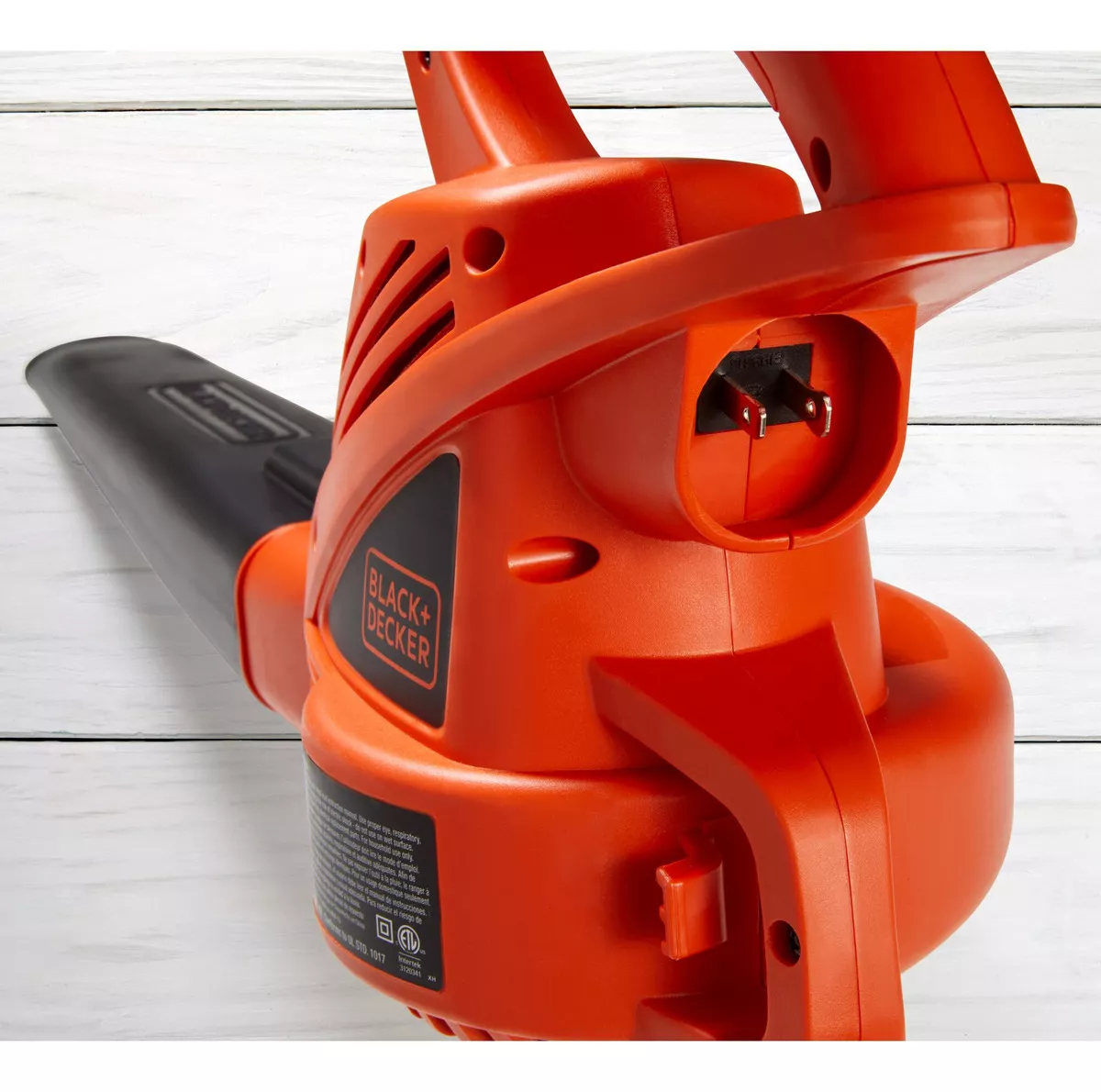 SOPLADOR BLACK & DECKER 840W ELÉCTRICO 290KM/H LB700-B2C NARANJA - 2