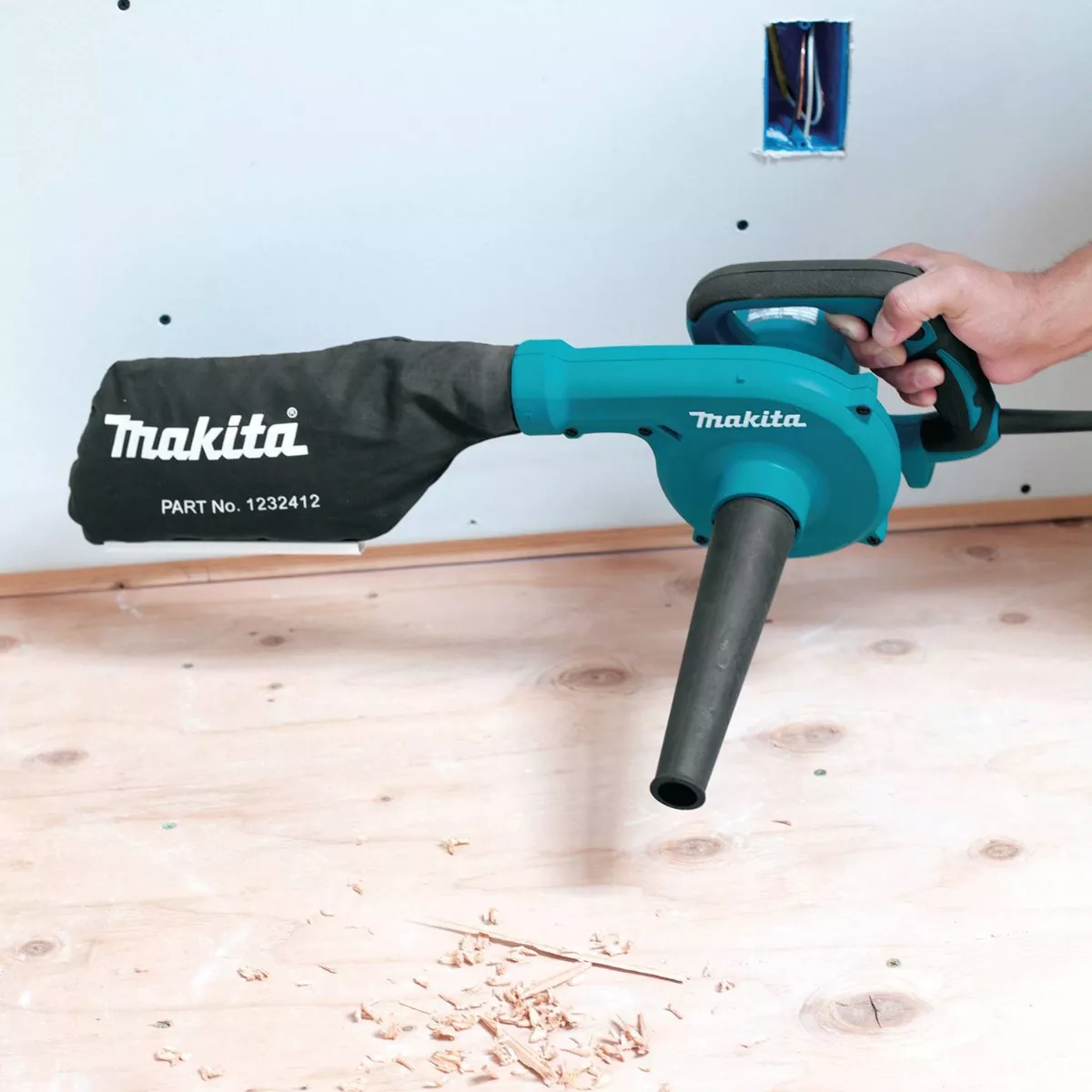 SOPLADORA ASPIRADORA MAKITA 600W ELÉCTRICA 220V UB1103 - 5