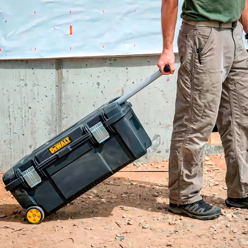 CAJA DE HERRAMIENTAS DE 36.4KG CON RUEDAS DEWALT DWST28100 COLOR NEGRO - 6