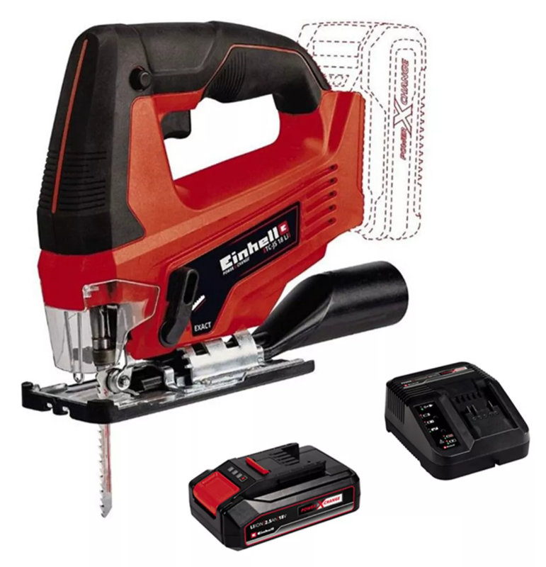 SIERRA CALADORA 18V TC-JS 18/70 LI - KIT EINHELL 4321280 - 2