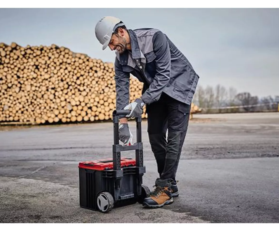 CAJA HERRAMIENTAS EINHELL E-CASE L WITH WHEELS CON RUEDAS 120 KG - 4