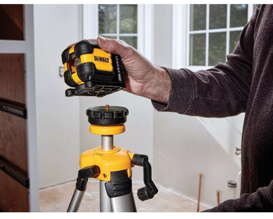 NIVEL LASER 12M LÍNEA CRUZ ROJA 1H1V DEWALT DW08802 - 6