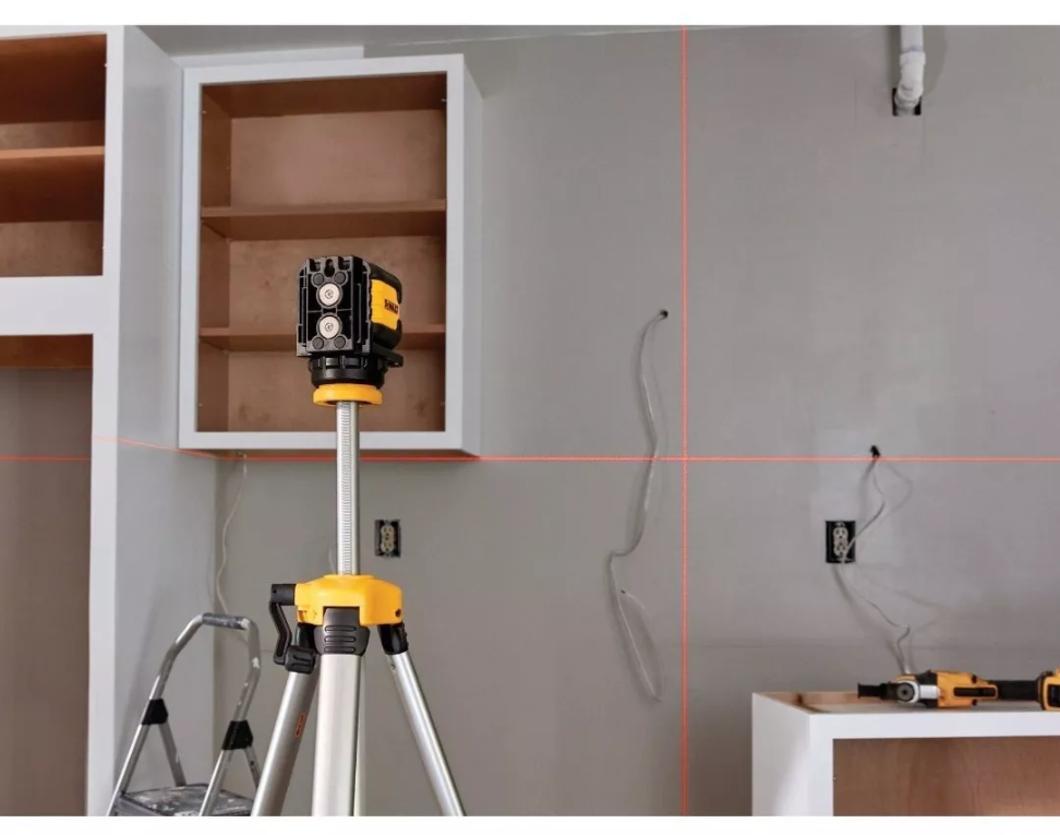 NIVEL LASER 12M LÍNEA CRUZ ROJA 1H1V DEWALT DW08802 - 7