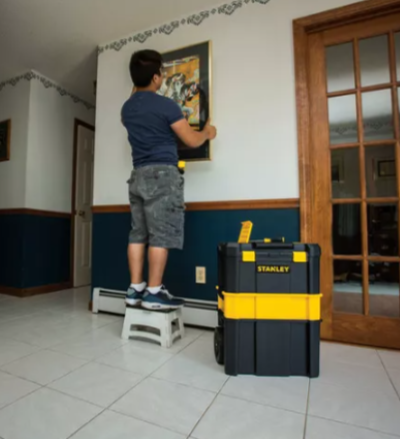 CAJA MULTIFUNCIONAL ESSENTIAL RODANTE 20KG STANLEY STST18631 COLOR NEGRO - 8