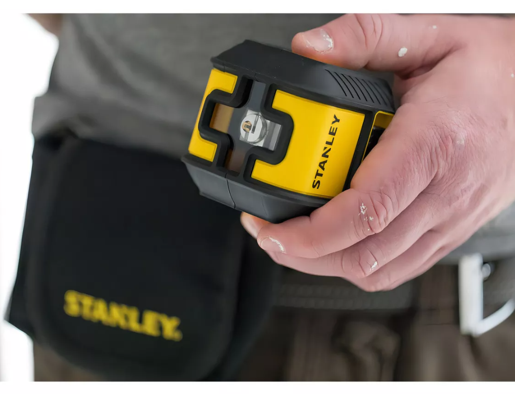 NIVEL LÁSER STANLEY CUBIX LINEA ROJA AUTONIVEL 100 GRADOS - 6