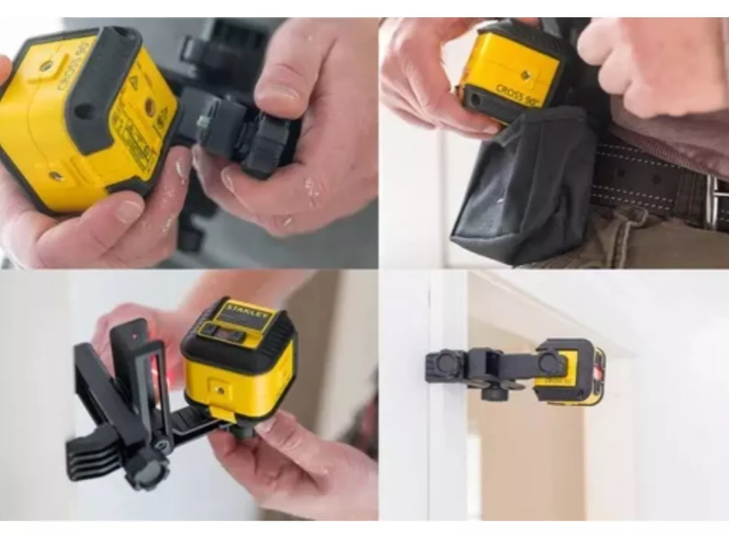 NIVEL LASER DE LINEAS PILAS AAA AUTONIVELANTE 4° 50FT - 3