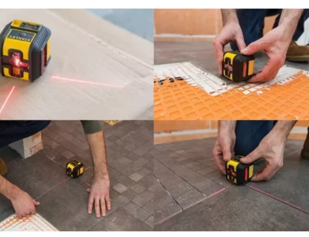 NIVEL LASER DE LINEAS PILAS AAA AUTONIVELANTE 4° 50FT - 5