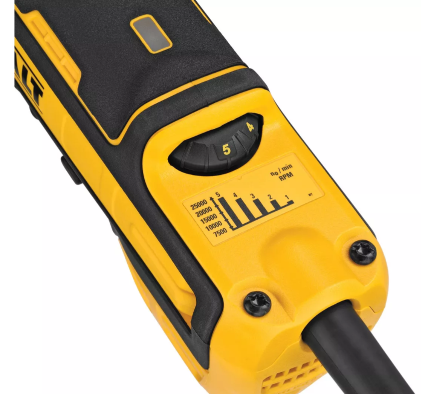 AMOLADORA DEWALT MODELO DWE4997VS CON POTENCIA DE 1300W CON VELOCIDAD VARIABLE 220V - 7