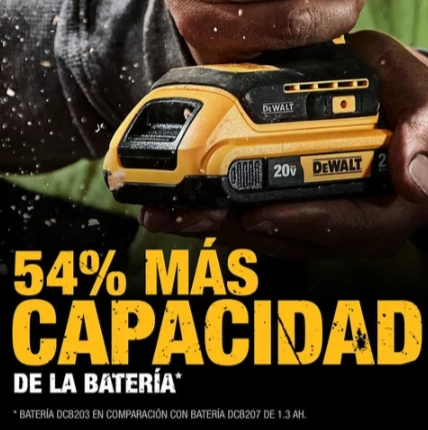 TALADRO INALAMBRICO 20V (DCD7781S2AD2-B2)+100AC - 6