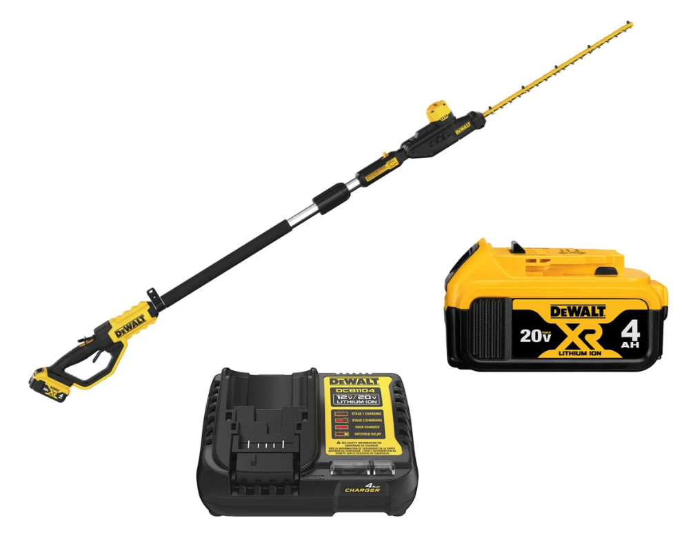 KIT CORTASETOS PODADOR DE ALTURA 22' 20V DEWALT DCPH820M1-B2 - 1