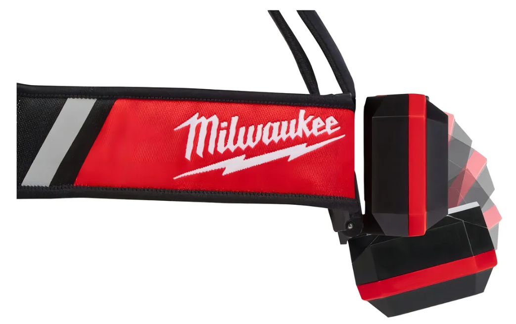 MILWAUKEE LINTERNA FRONTAL RECARGABLE USB 600 LM 2115-21 S.F COLOR DE LA LUZ EN COLOR BLANCO - 6