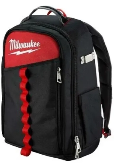 MOCHILA PARA HERRAMIENTAS MILWAUKEE 22 BOLSILLOS 48-22-8202 EN COLOR NEGRO - 3