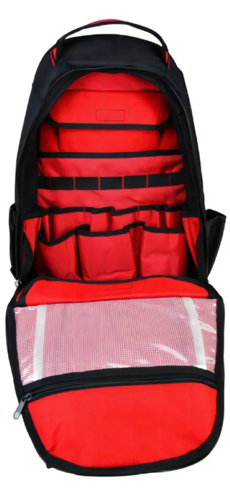 MOCHILA MILWAUKEE 48-22-820 IDEAL PARA HERRAMIENTAS Y LAPTOP EN COLOR ROJO / EN COLOR NEGRO - 5