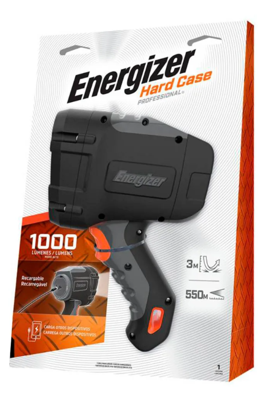 FOCO ENERGIZER HARD CASE RECARGABLE 1000 LUMENS - 1