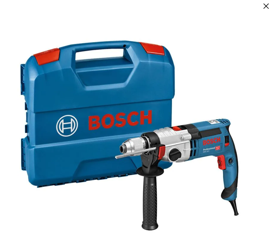 TALADRO PERCUTOR BOSCH GSB 24-2 1100W - 2