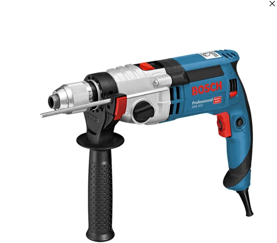 TALADRO PERCUTOR BOSCH GSB 24-2 1100W - 3