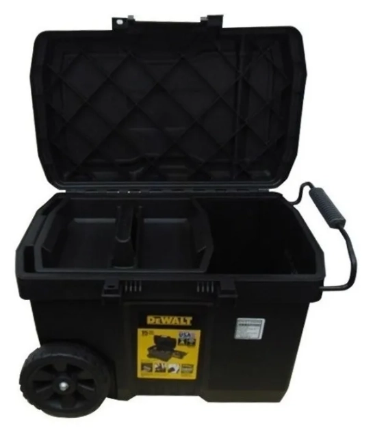 CAJA DE HERRAMIENTAS CON RUEDAS 15 GAL DEWALT DWST33090 EN COLOR NEGRO - 2