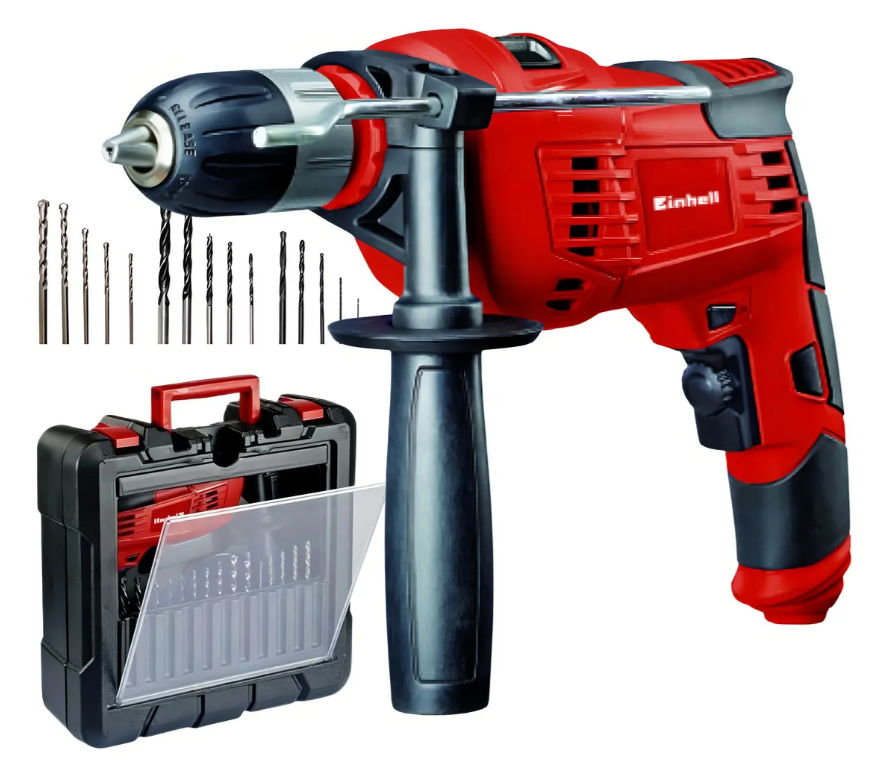 TALADRO PERCUTOR EINHELL 13 MM 1010W TC-ID 1000 KIT - 3