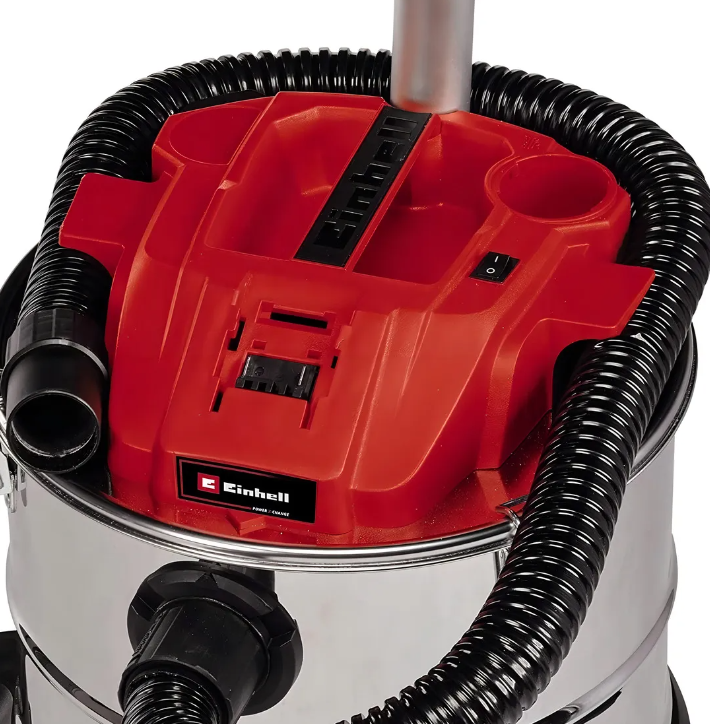 ASPIRADOR INALÁMBRICO DE CENIZAS EINHELL TC-AV 18/15 LI 15L - 7