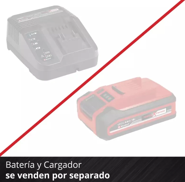 MOTOSIERRA GE-PS 18/15 LI BL-SOLO EINHELL EN COLOR ROJO - 4