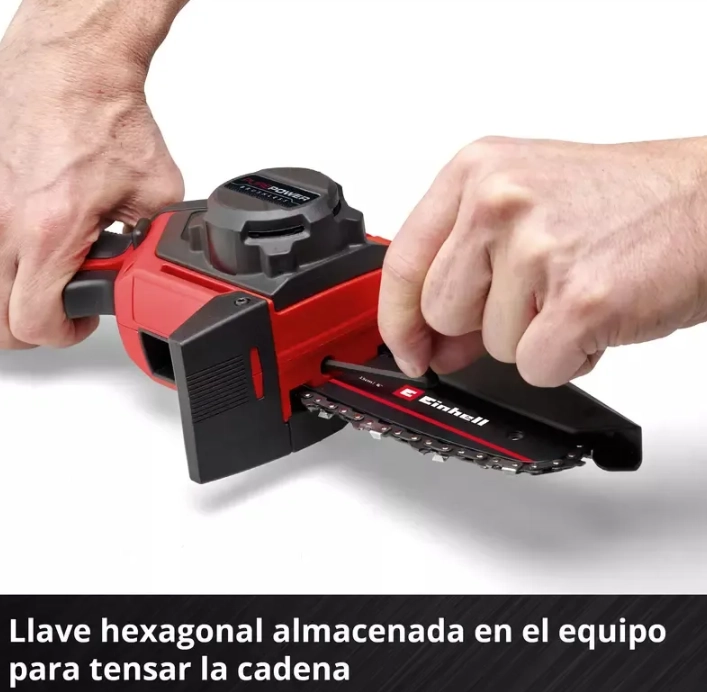 MOTOSIERRA GE-PS 18/15 LI BL-SOLO EINHELL EN COLOR ROJO - 5