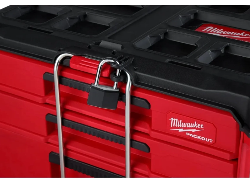 CAJA HERRAMIENTAS CON 3 CAJONES (48-22-8447) MILWAUKEE COLOR ROJO/NEGRO - 3