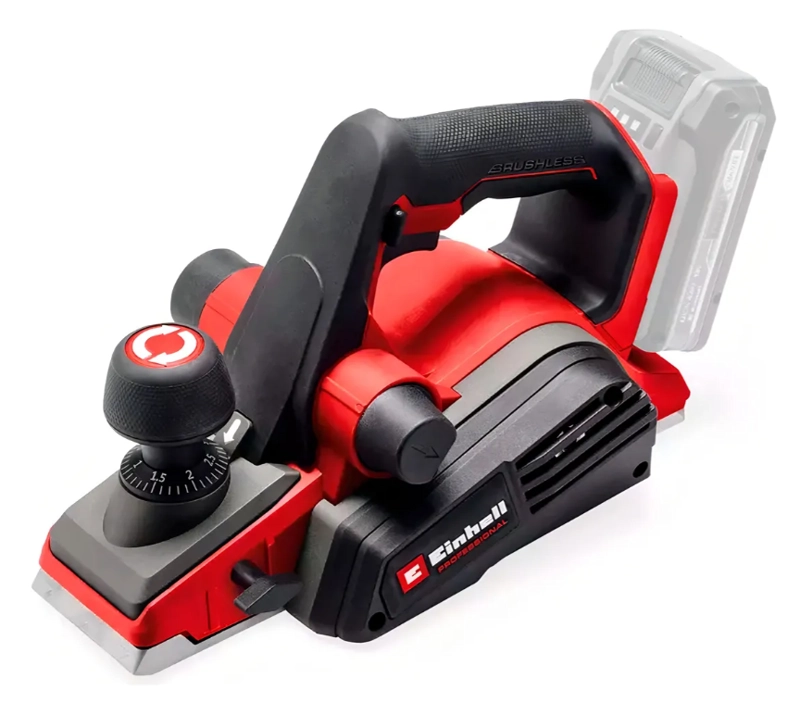 CEPILLO INALAMBRICO 18 V 82 MM EINHELL TP-PL 18/3 LI BL SOLO COLOR ROJO - 2