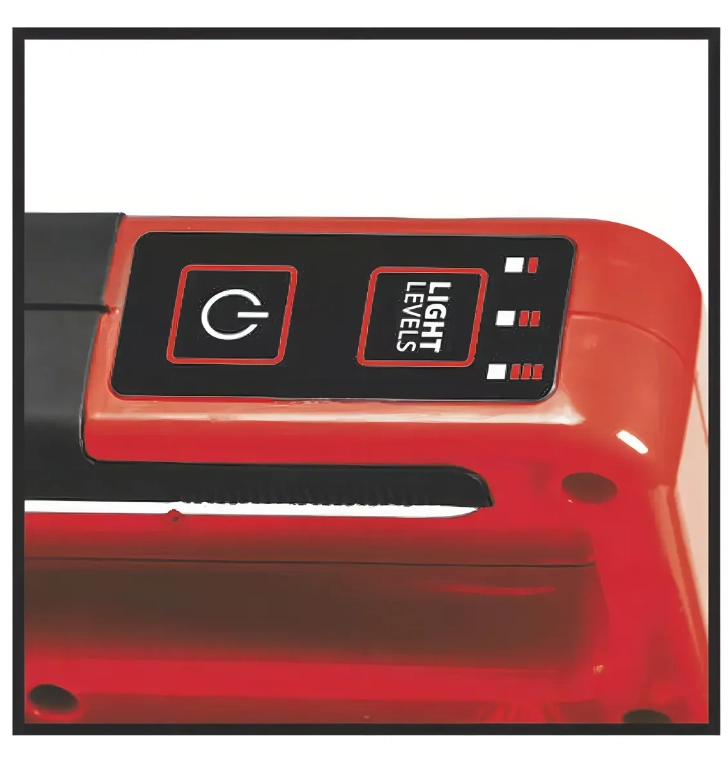 LAMPARA INALAMBRICA LED EINHELL TE-CL 18/2000 LIAC - SOLO LIAC COLOR ROJO - 5