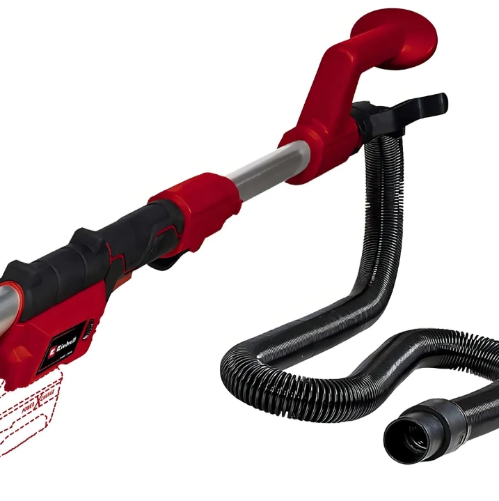 LIJADORA DE PARED INALAMBRICA EINHELL TE-DW 18/225 LI - SOLO CON SISTEMA VELCRO ROJA Y NEGRA 18V - 4