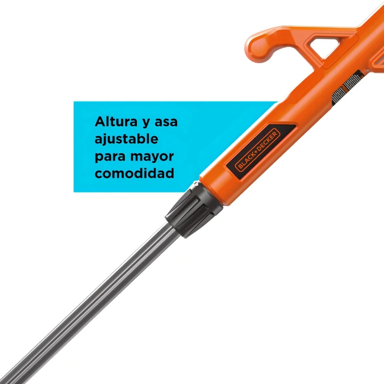 ORILLADORA INALAMBRICA 20V BLACK+DECKER LST201-B2C COLOR NARANJA/NEGRO - 5